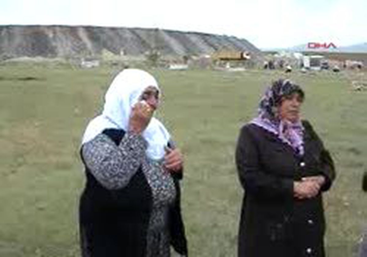 Afşin - Kömür Sahasında Mezar Nakli