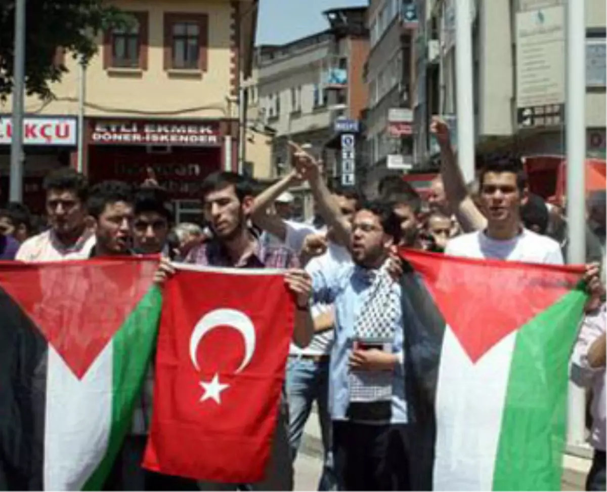 Kastamonu\' Dan İsrail Protestosu