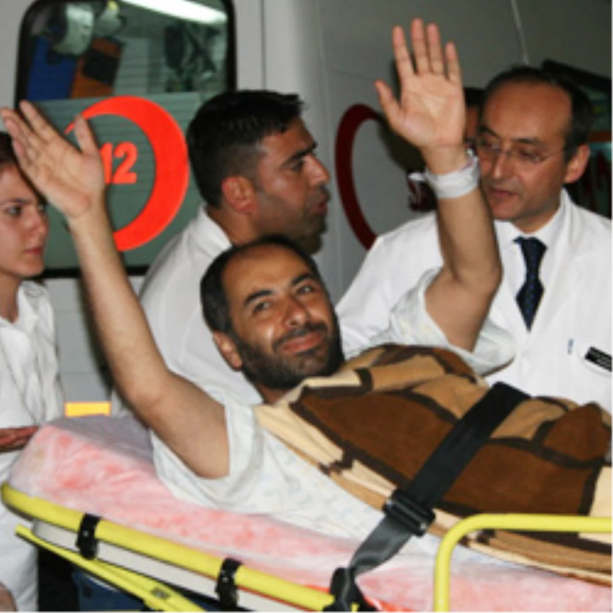 Yaralılar Ankara\'da