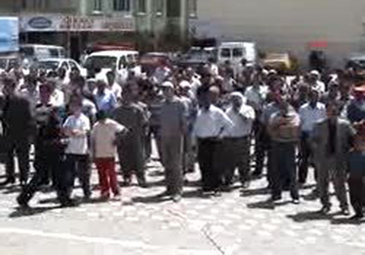 Sorgun´Da İsrail Protestosu