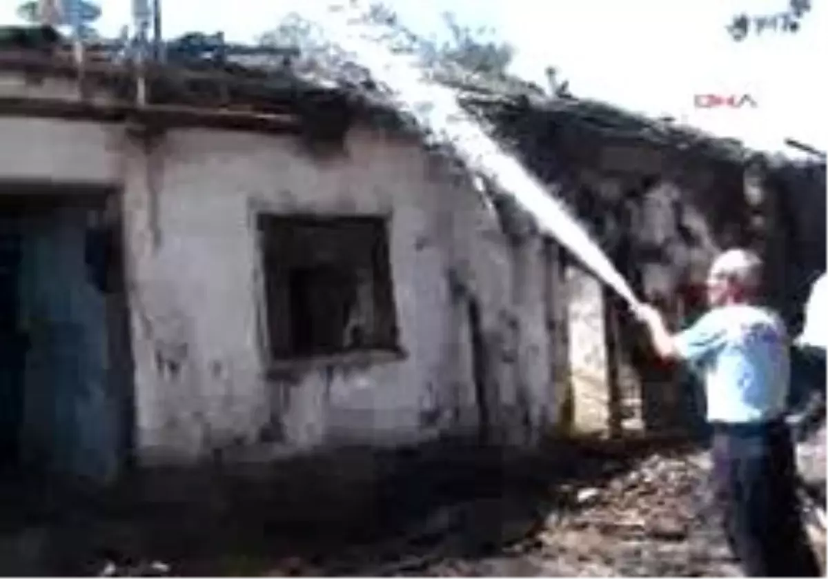Sorgun - Gazinin Evinde Korkutan Yangın