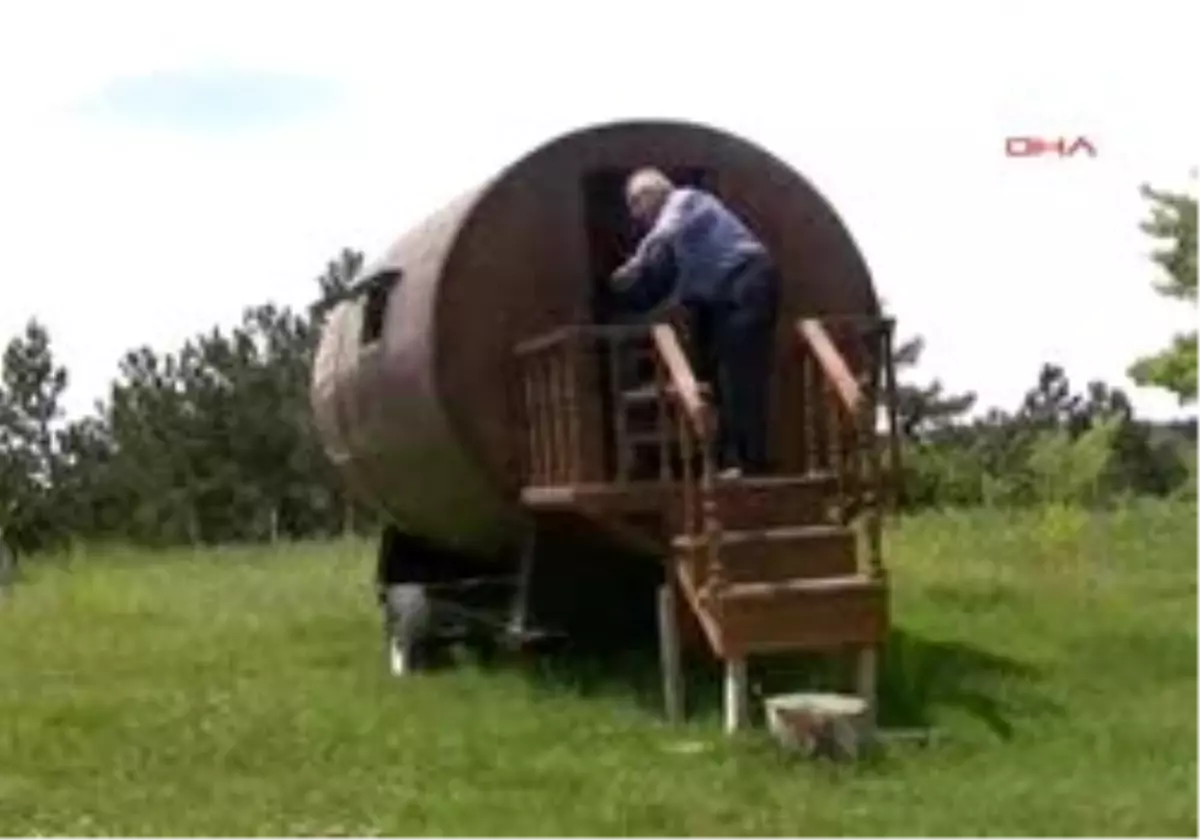 Kastamonu - Fıçı Ev Görenleri Şaşırtıyor