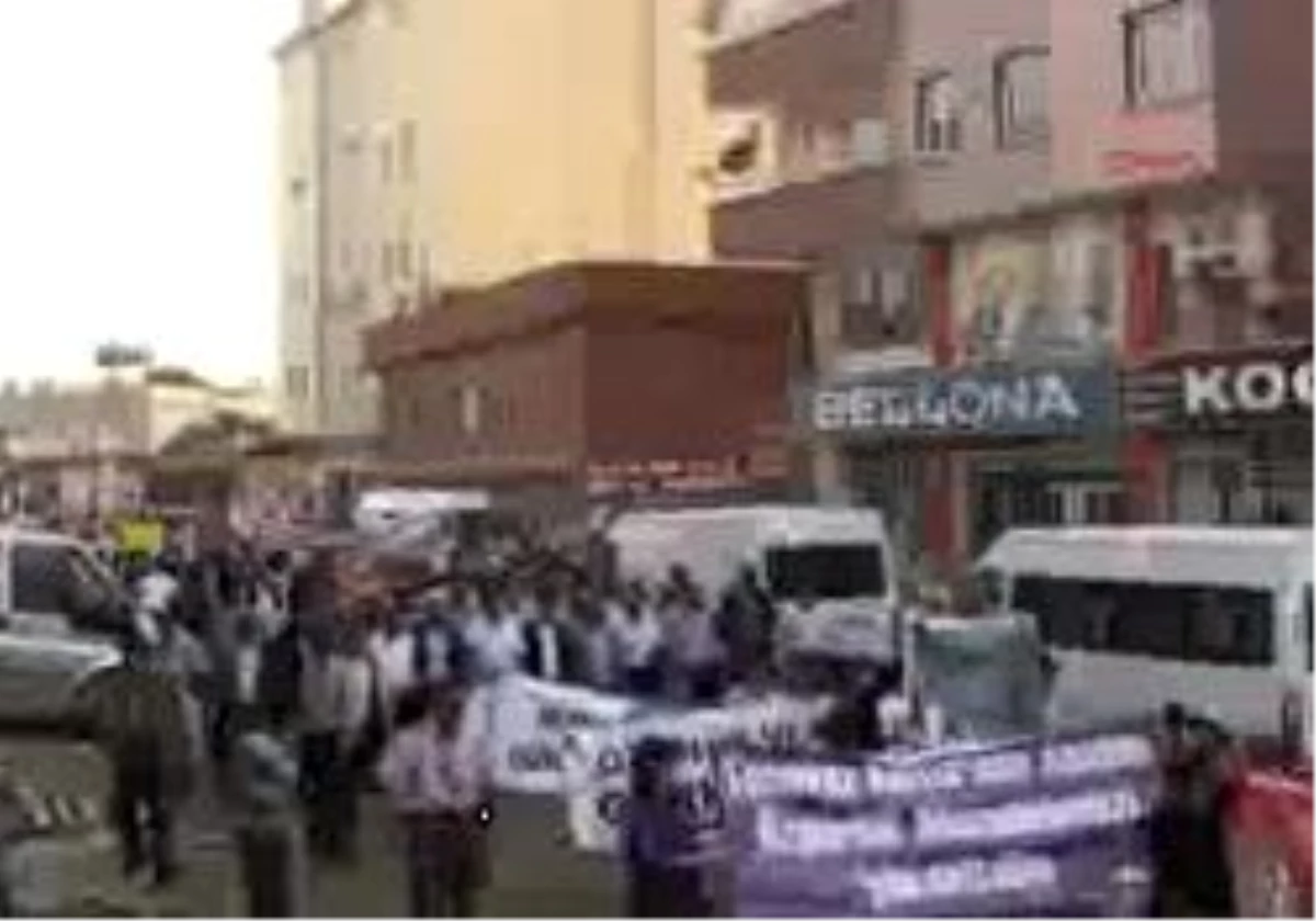 Şırnak\'ta Protesto Yürüyüşü