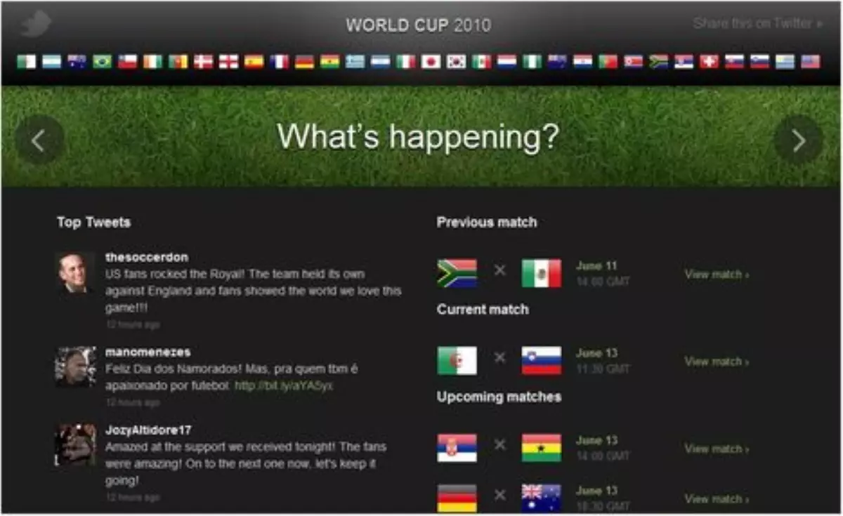 Dünya Kupası Twitter\'da!