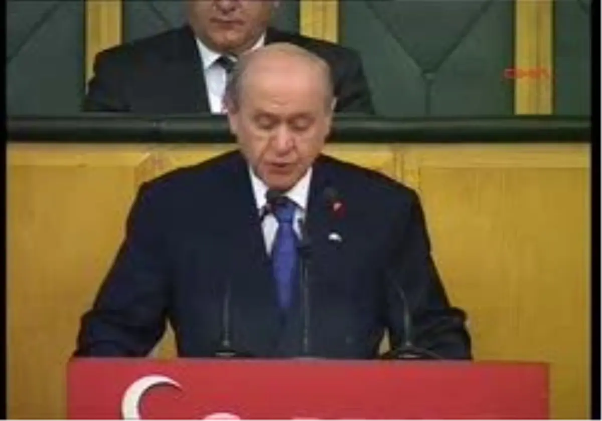 2 Mhp Lideri Bahçeli: ?Hükümet Sadece Eksen Kayması Değil, Merkez Kayması Yaşıyor?