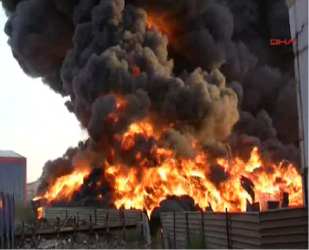 Darıca'da Tahliye Ettiren Yangın