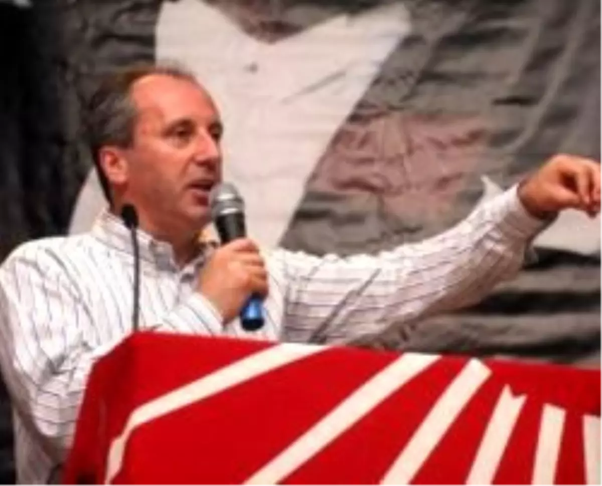 İnce Başbakan Erdoğan\'ı Eleştirdi