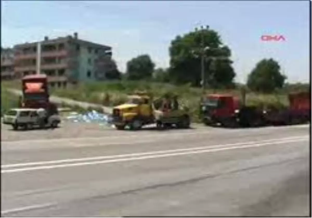 Kocaeli - Tırla Çarpışan Lpg\'li Araç 4 Kişiye Mezar Oldu