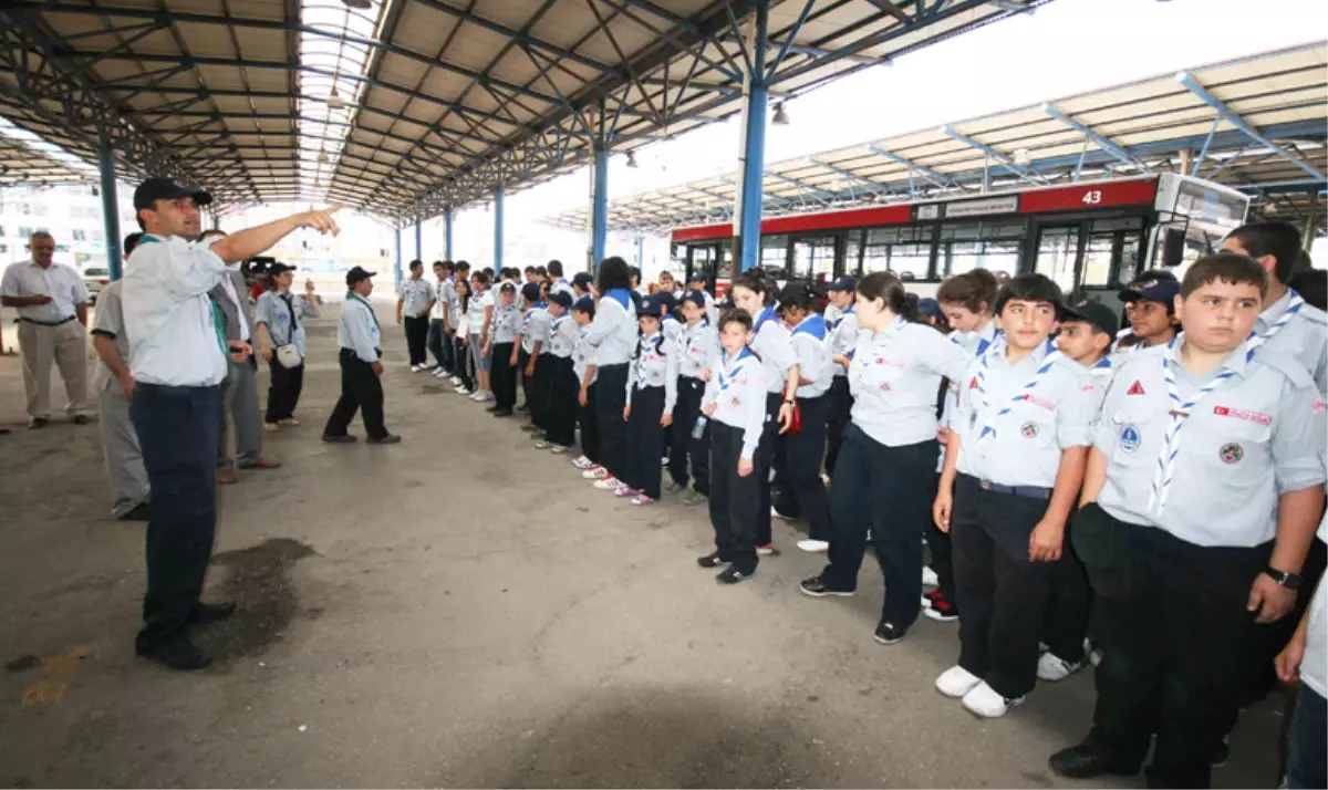 250 İzci ‘Yaz Kampı’ İçin Sarısu’ya Gitti