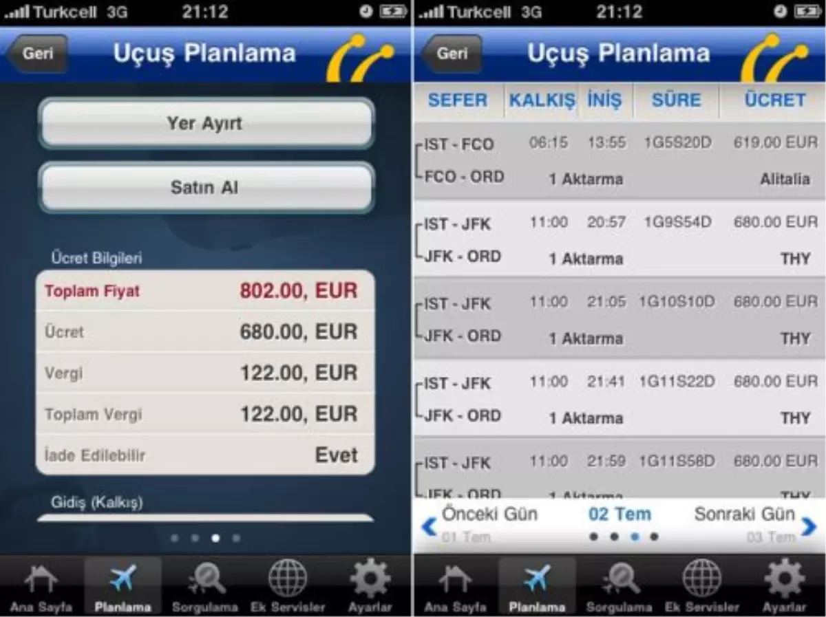 İphone’a Özel Mobil Seyahat Asistanıyla Tüm Uçuşlar Cepte
