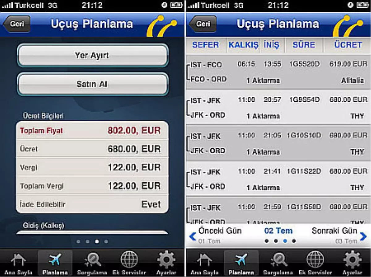 İphone'a Özel: Turkcell Seyahat