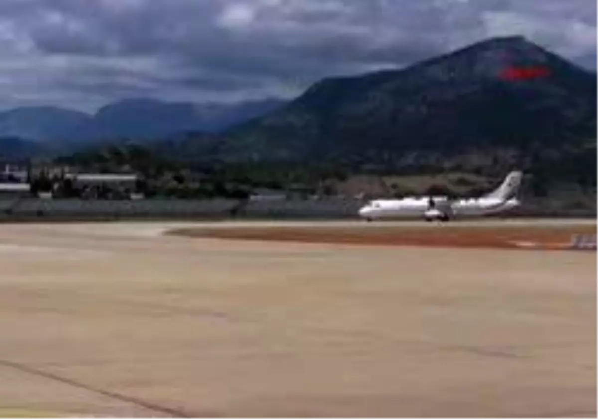 Antalya - Gazipaşa'ya İlk Yolcu Uçağı İndi