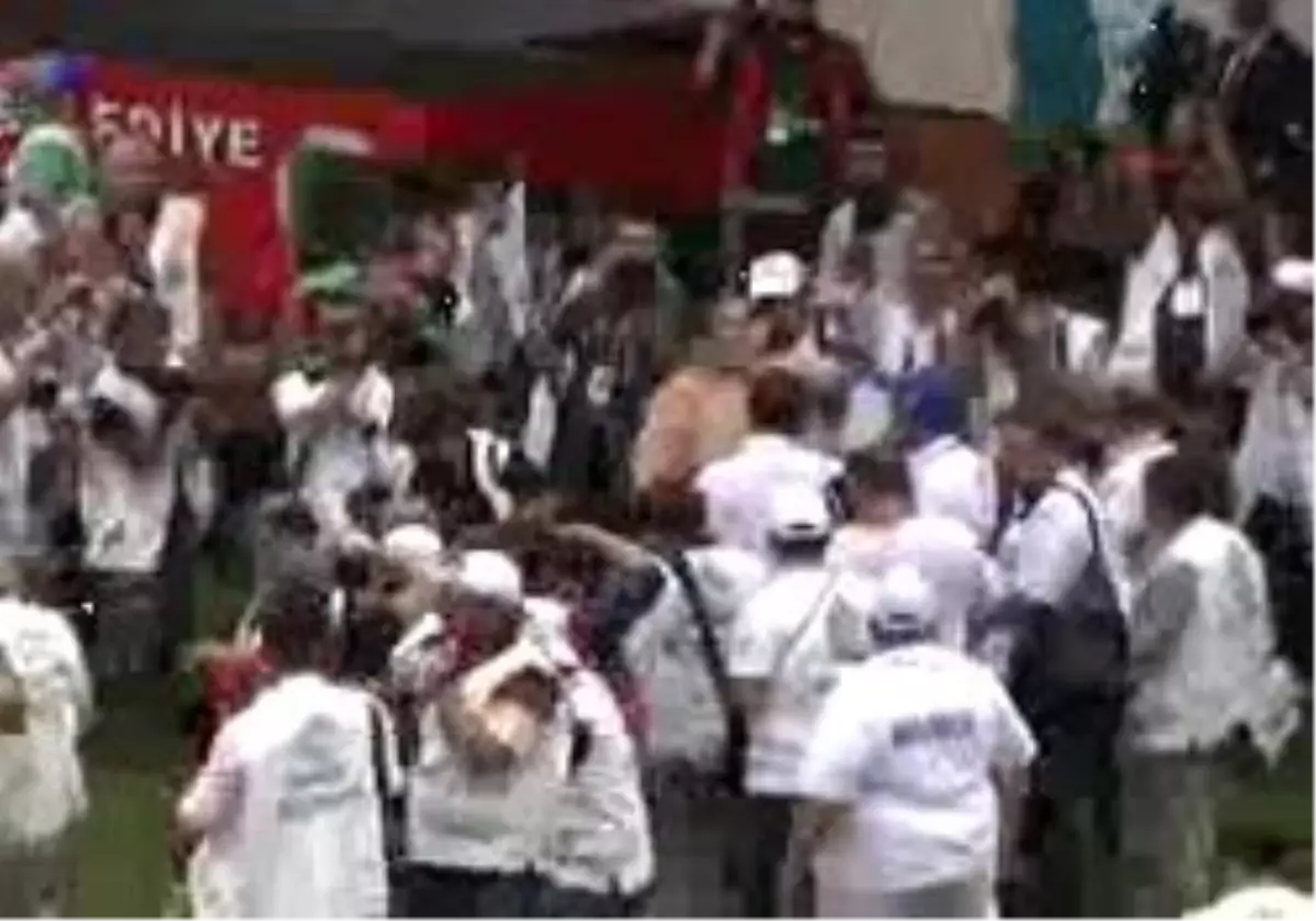 Edirne - Ekgtaşçı İle Sumo Güreşçisi Er Meydanında Kapıştı