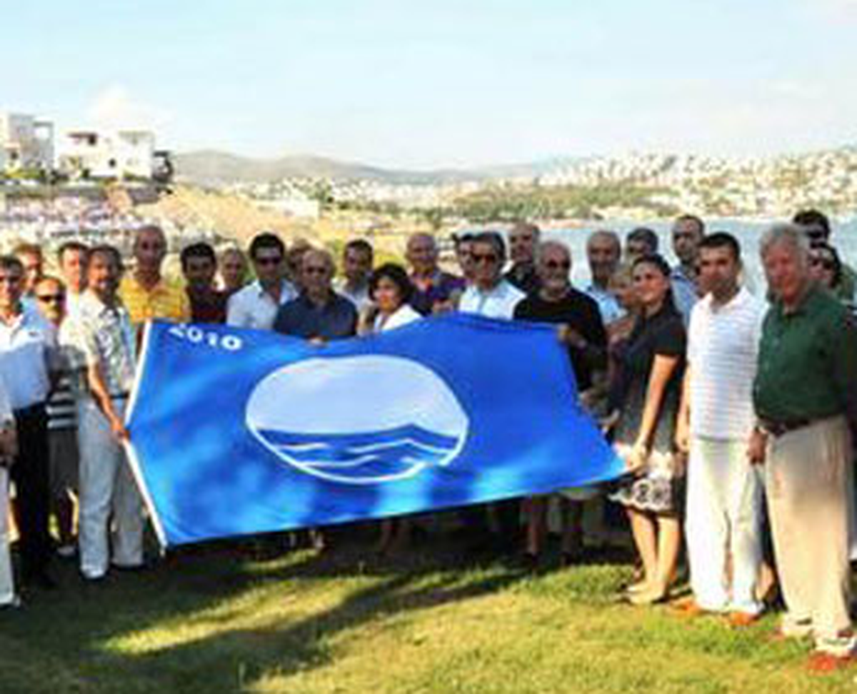 Doria Beach Clup'a Mavi Bayrak