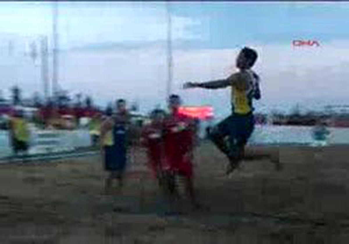 Plaj Hentbol Şampiyonası Sona Erdi