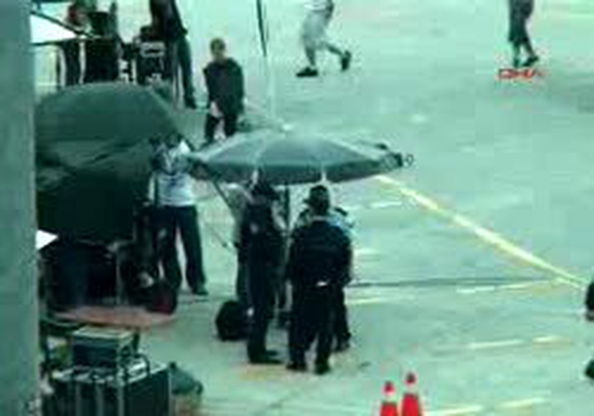 Atatürk Havalimanı Apronunda Film Çekimi