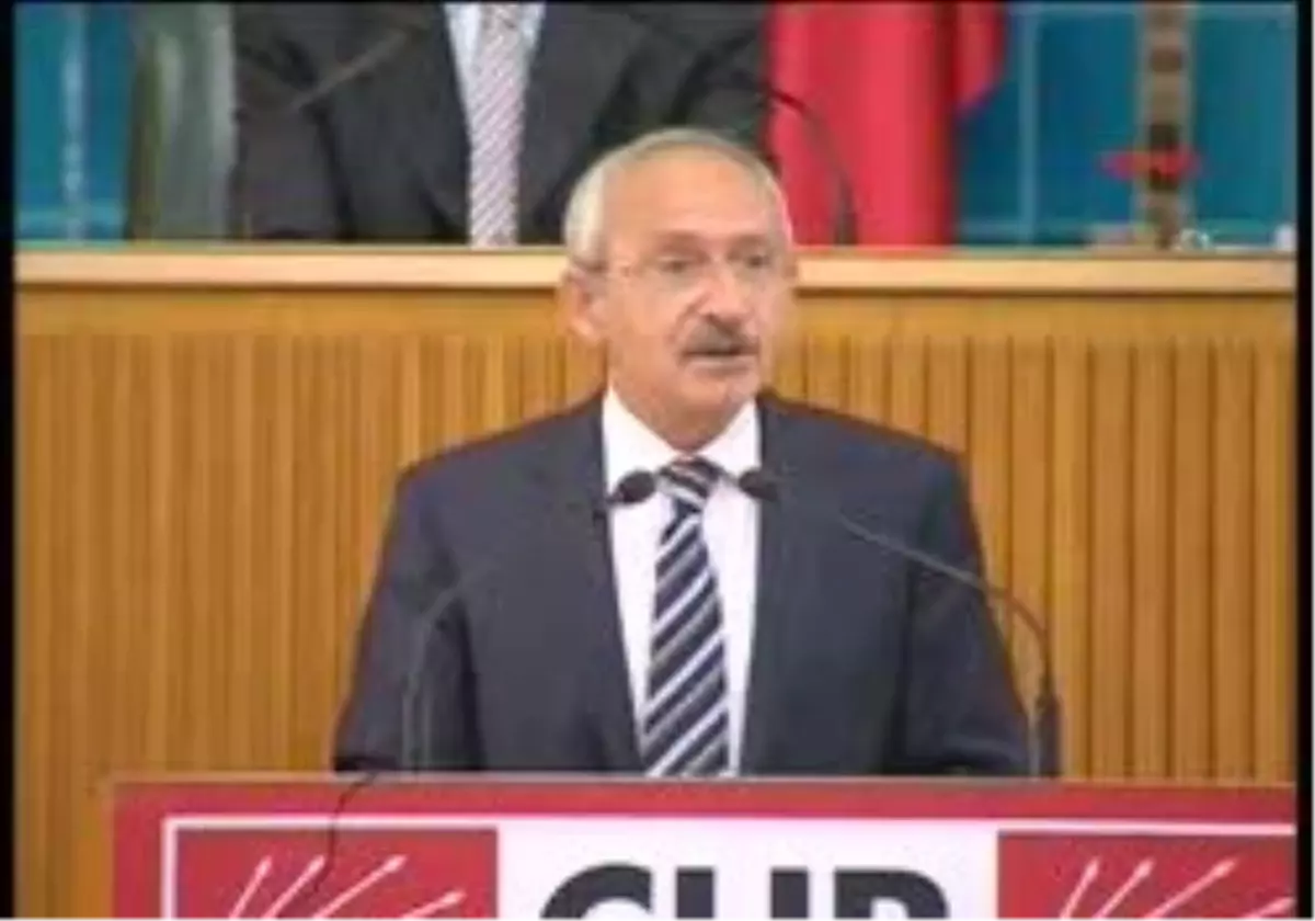 Chp Lideri Kılıçdaroğlu: ?Pkk Koşulsuz Silah Bırakmalı?