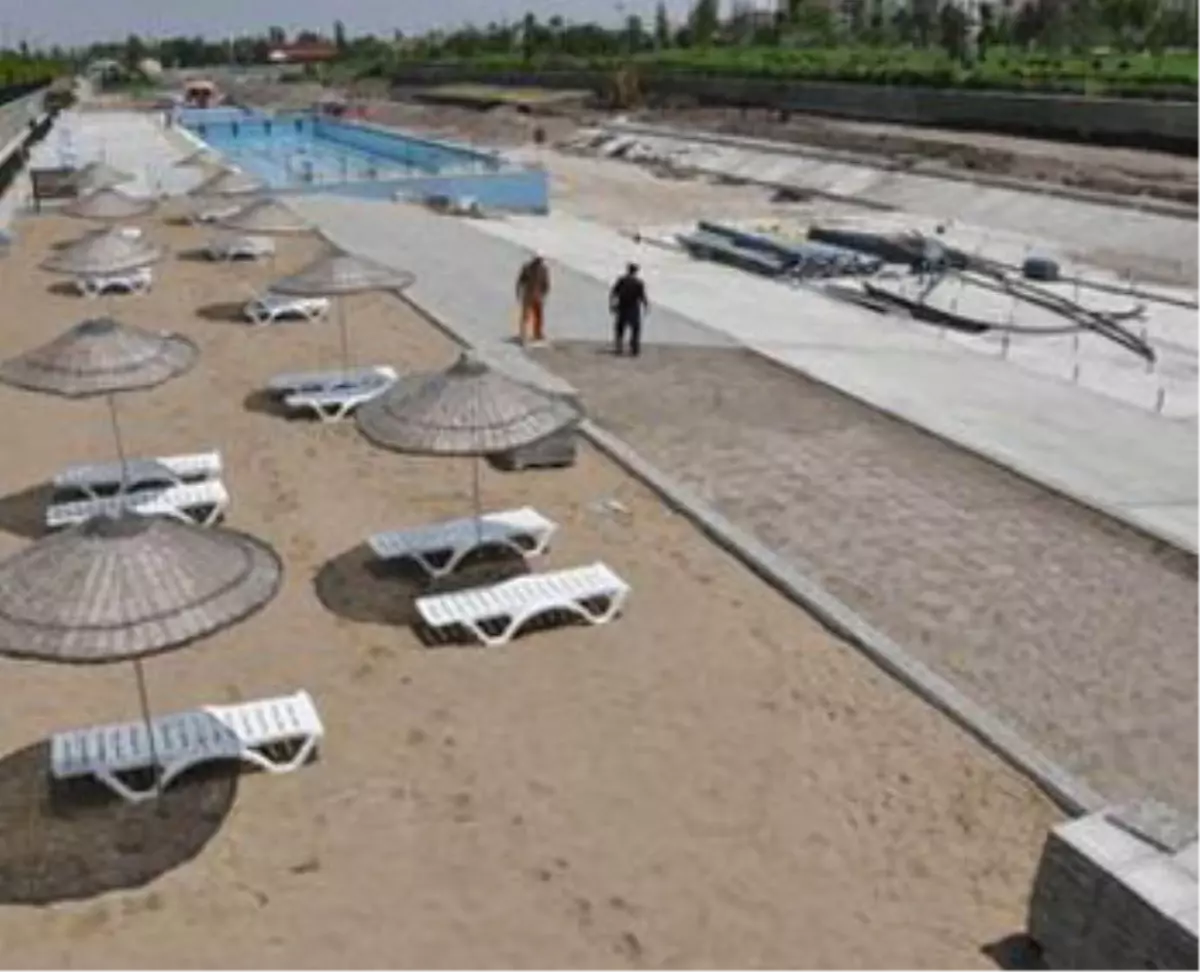 \'Eskişehir\'deki Yapay Plaj, Havuz Olsun\'