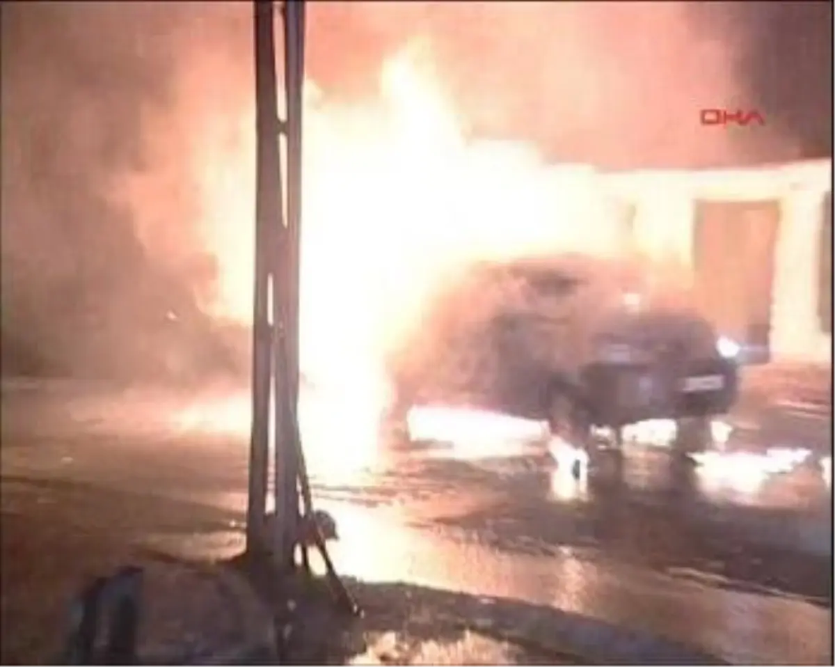 Bir Gecede \'Yedi\' Araç Kundaklandı