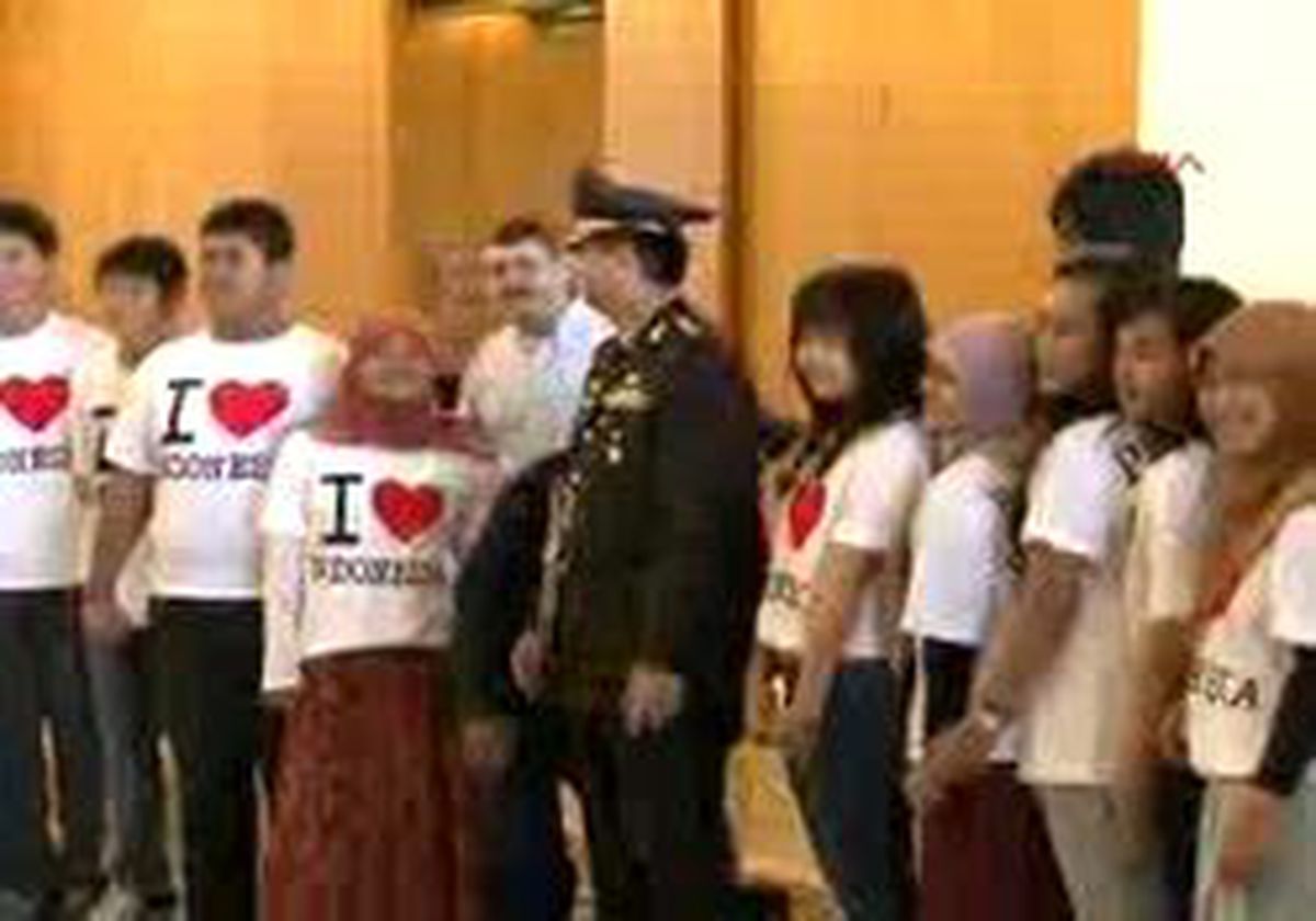 Endonezya Cumhurbaşkanı Veda Etti