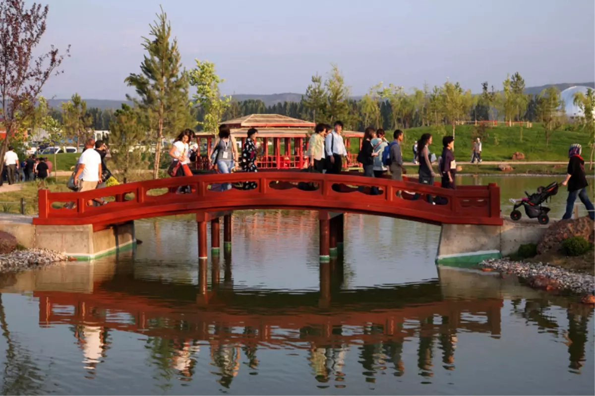 Eskişehir’in Japon Bahçesi Törenle Açıldı