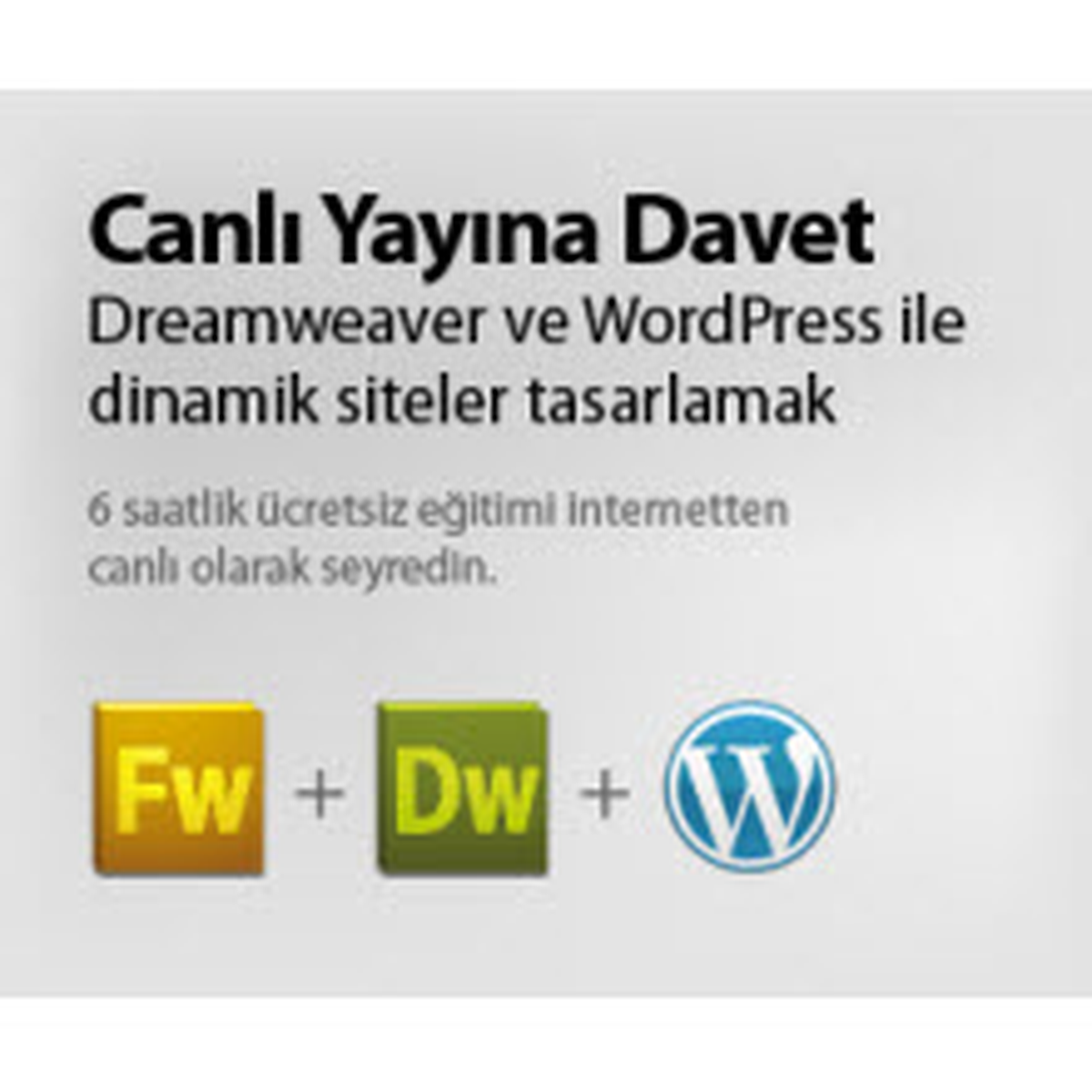 Dreamweaver ve Wordpress ile Dinamik Sitelee