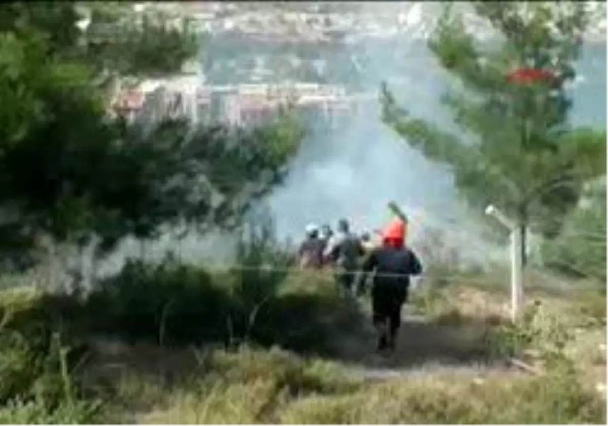 Manisa - Otluk Alandaki Yangın Az Daha Ormanı Yakacaktı