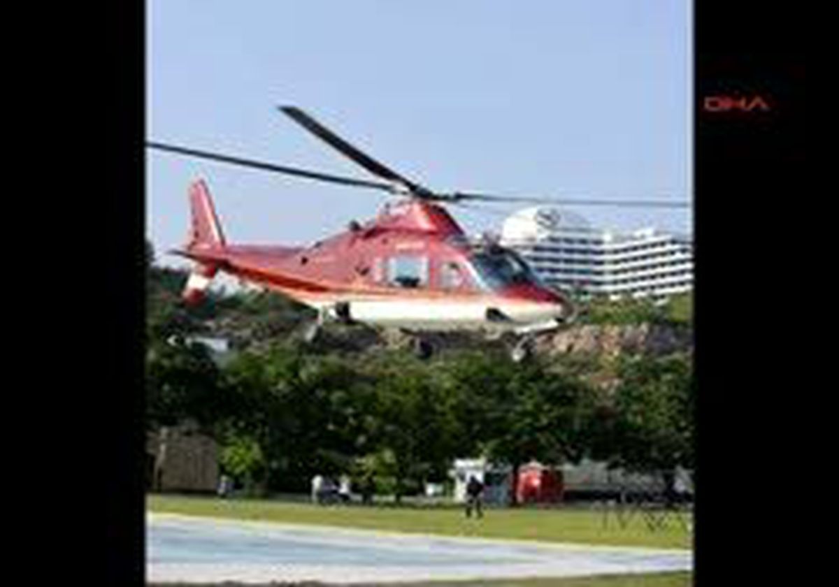 Antalya - Fotoserdar Ortaç´Tan Konserden Konsere Helikopterle Uçuş