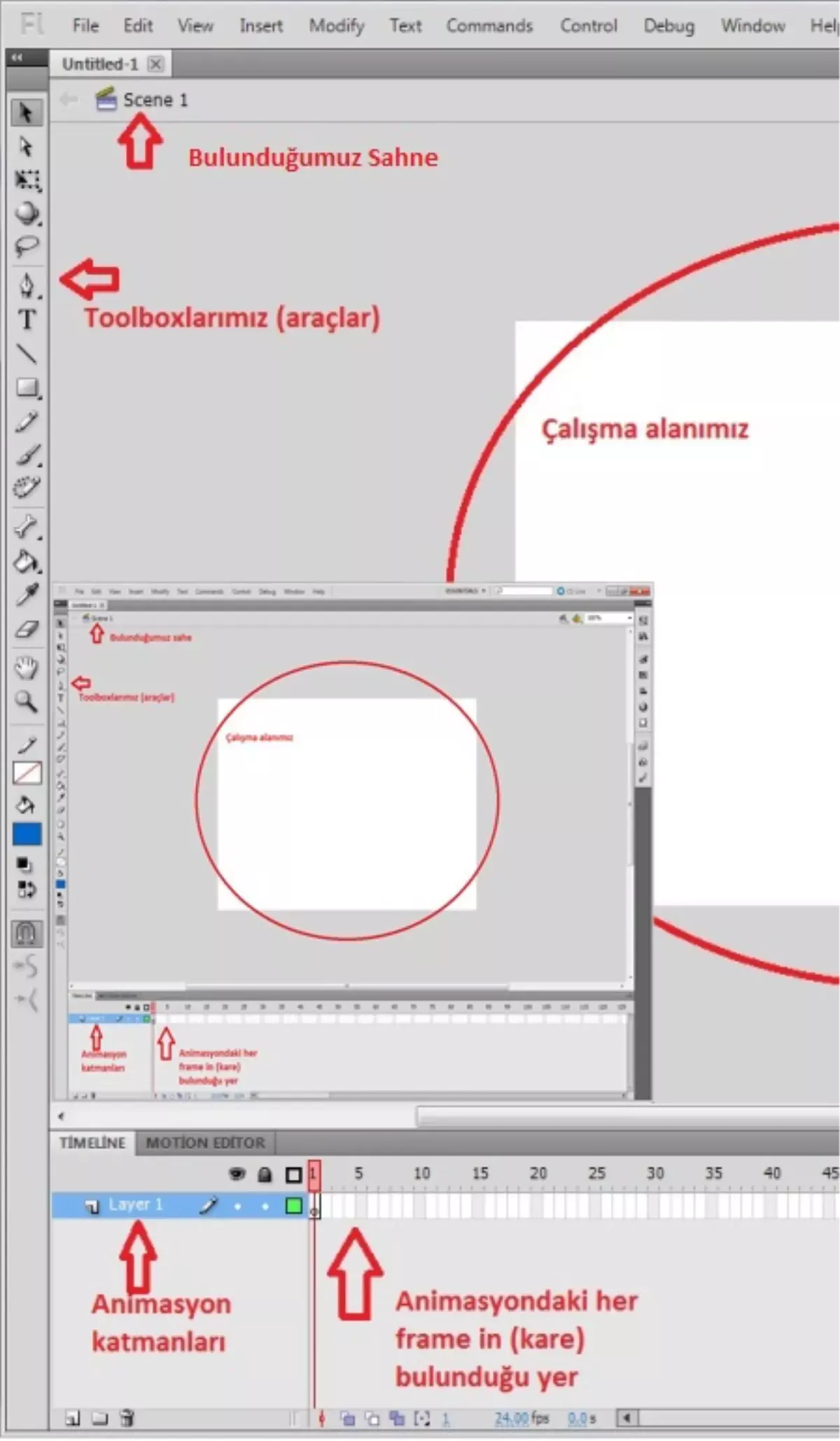 Flash Professional ile Animasyon Yapmak