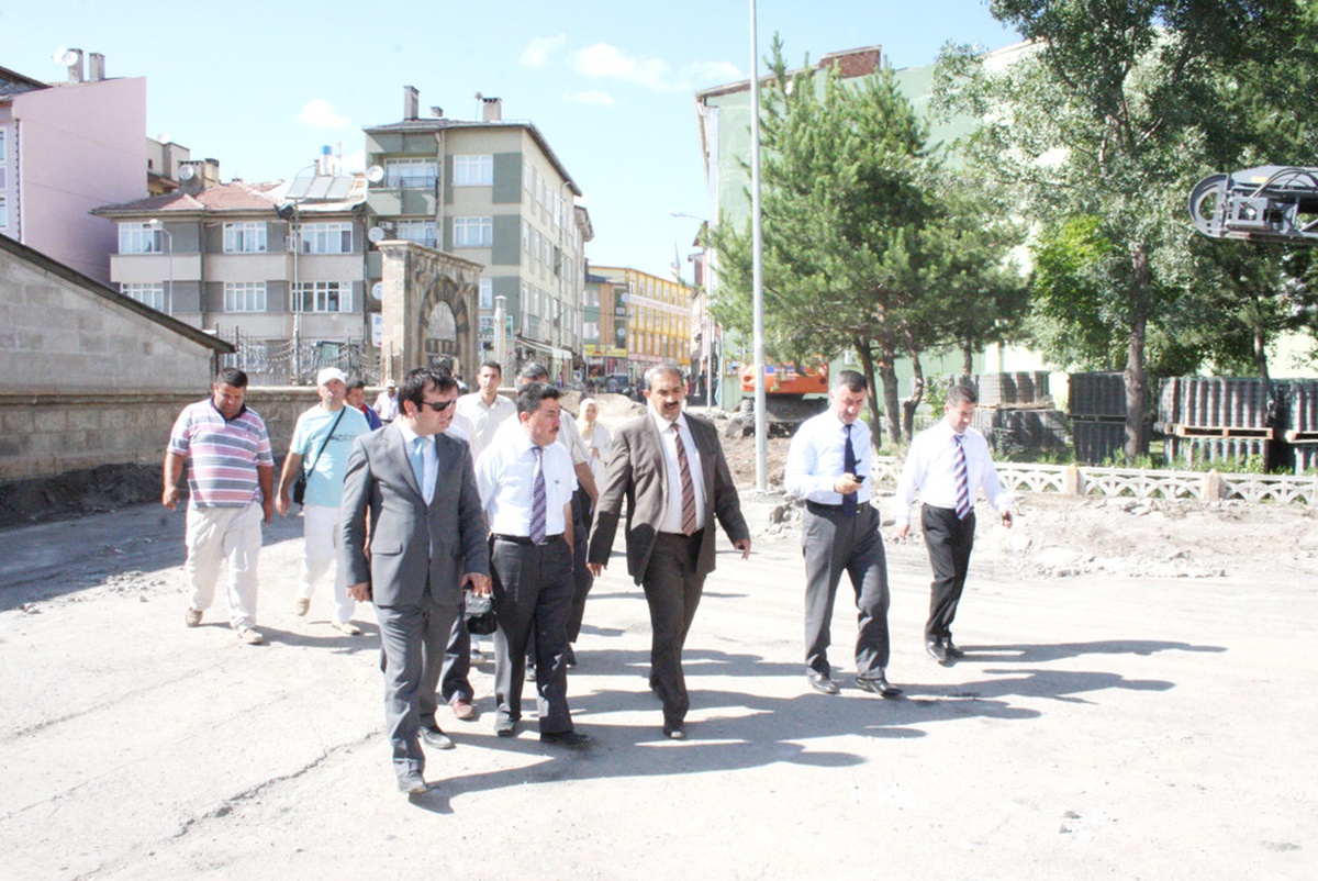 Başkan Ürgüp Fen İşleri Çalışmalarını İnceledi