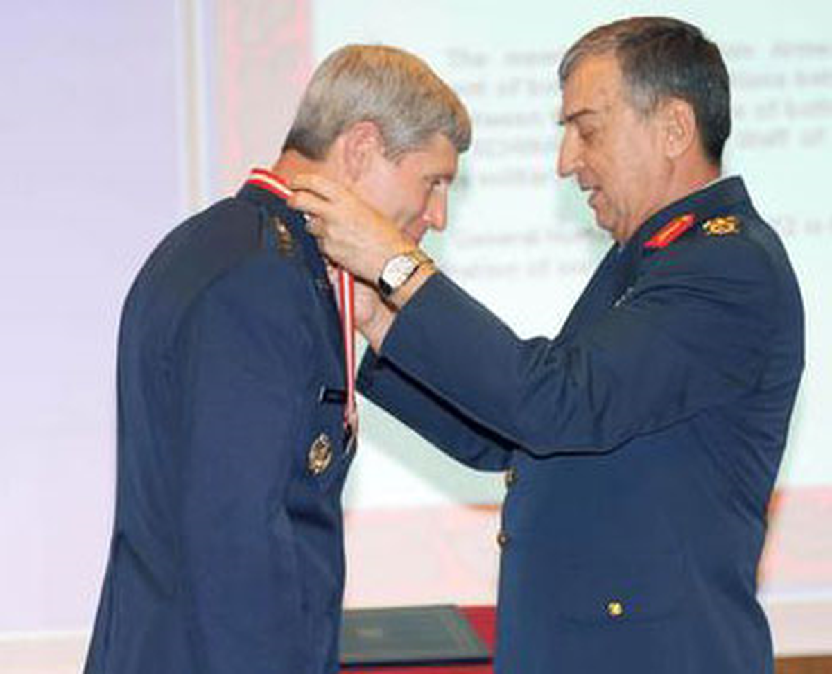 ABD Hava Kuvvetleri Komutanı Orgeneral Schwartz'a TSK Liyakat Nişanı