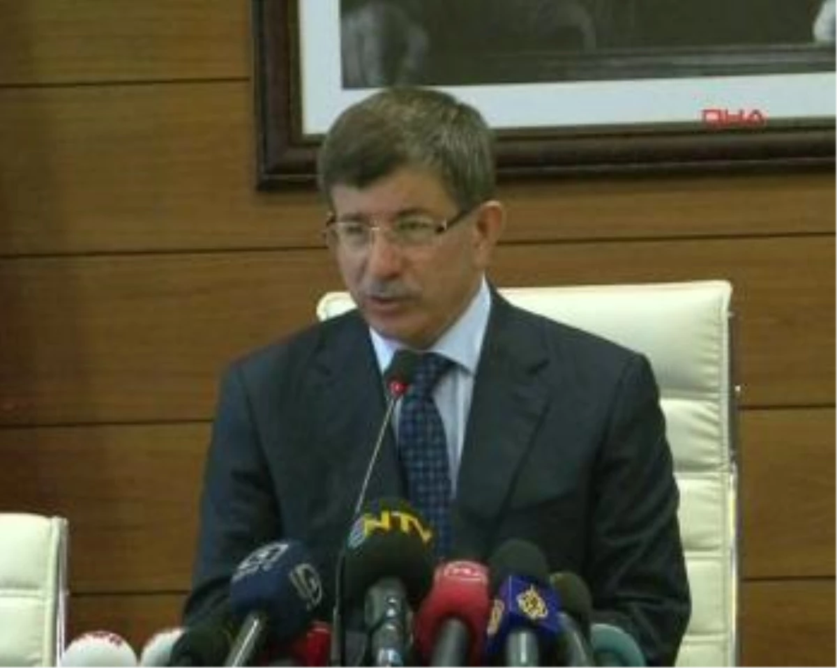 Davutoğlu: "PKK ile Mücadele Dayanışma Bekliyoruz"