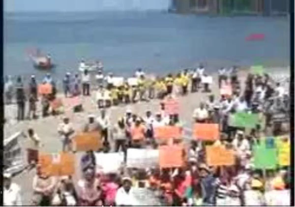 Zonguldak - Köylülerden Tabutlu, Termik Santrali Eylemi