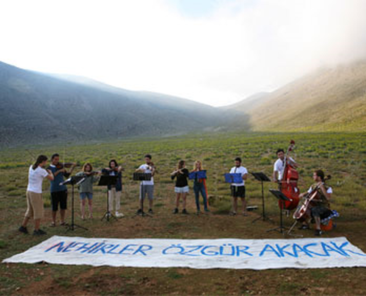 Alakır Nehri İçin 2300 Metre Yükseklikte Konser