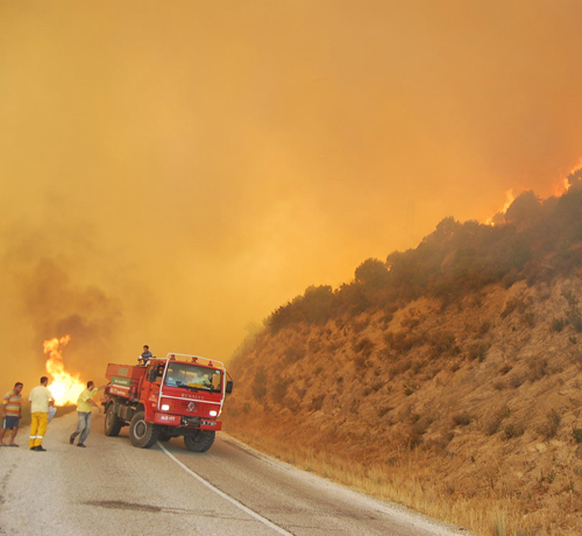 Fethiye'de Orman Yangını