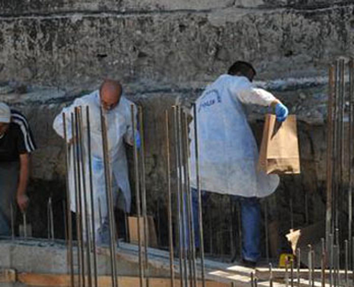 İnşaat Temelinden İnsan Kemikleri Çıktı