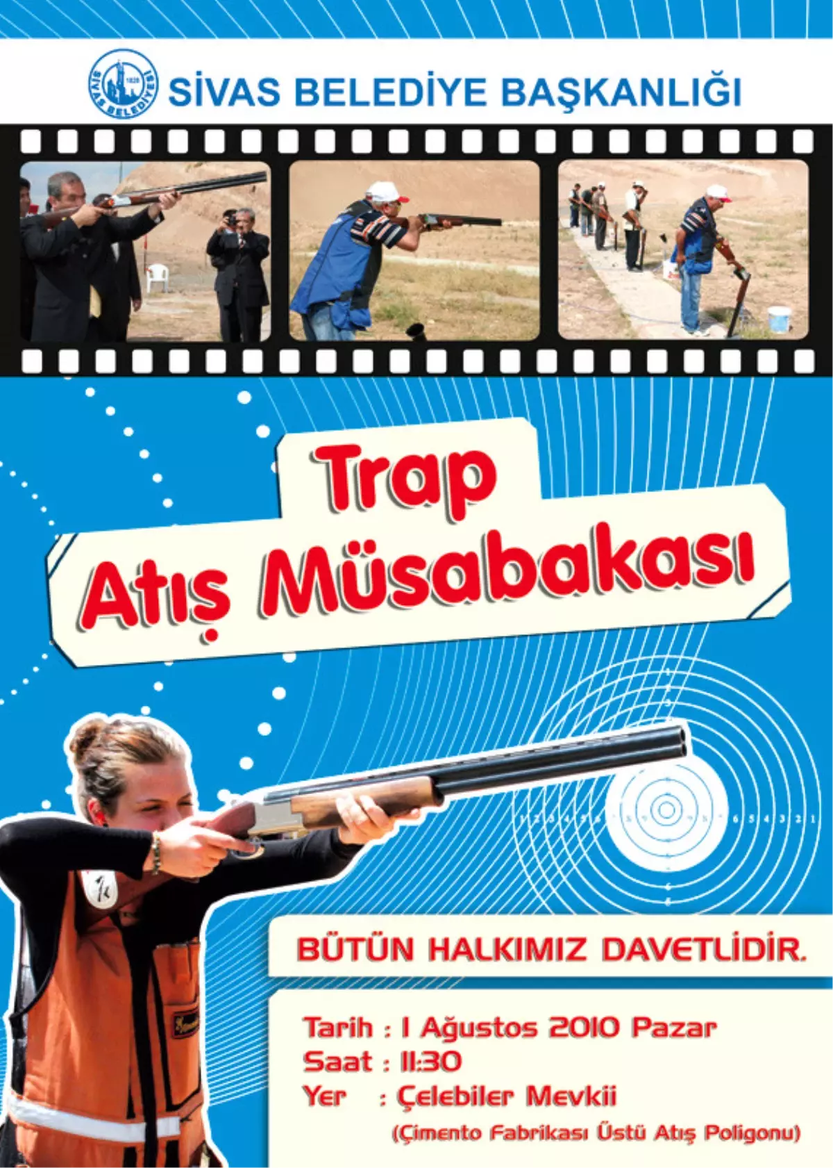 Belediye Başkanlık Kupası Trap Atış Müsabakası