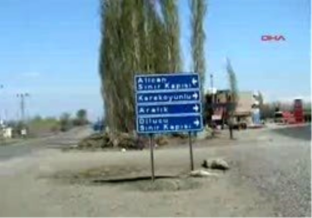 Iğdır Arşivermenistan Sınır Kapısındaki Yol Ve Köprüde Etüt Yapıldı