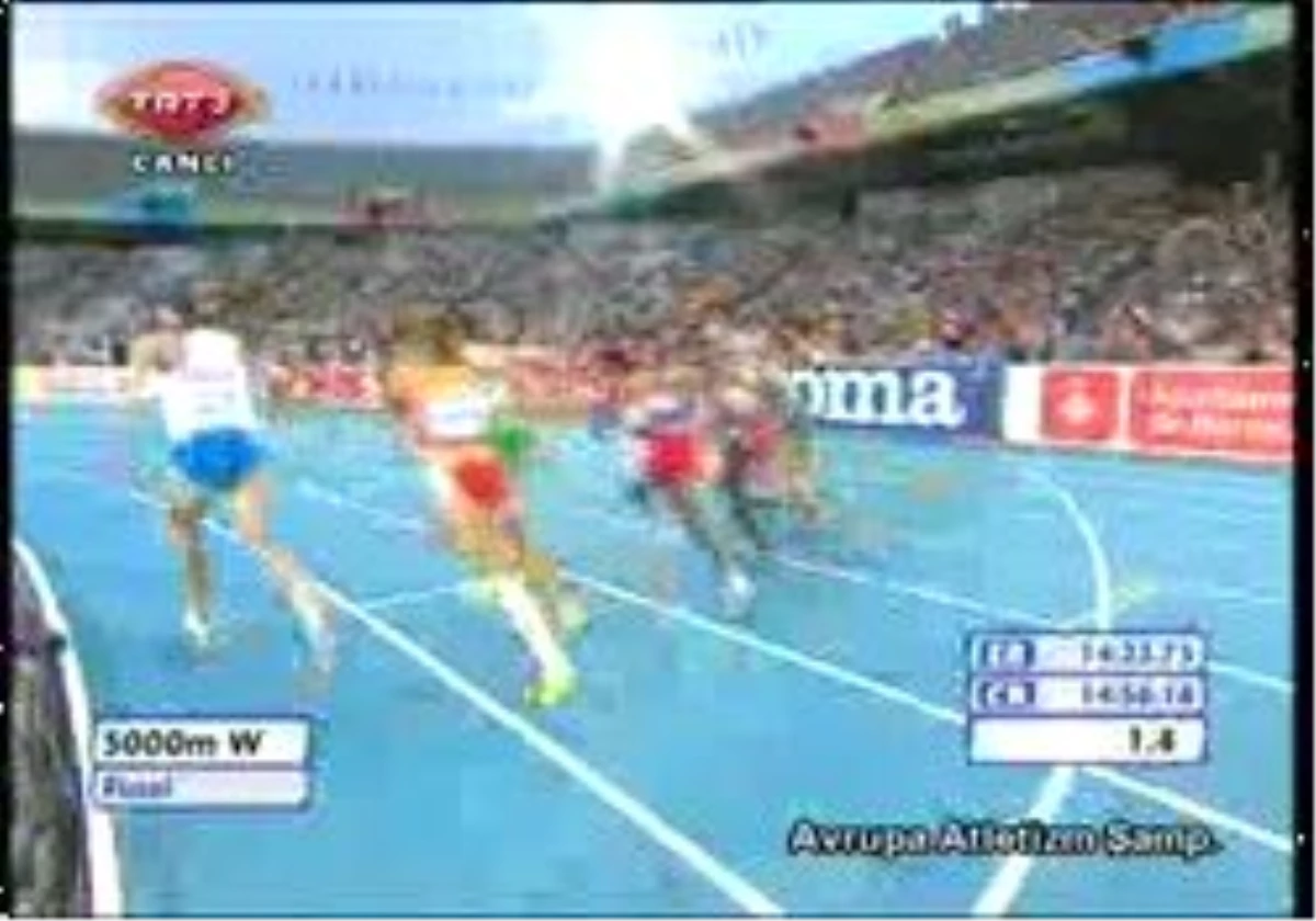 20. Avrupa Atletizm Şampiyonası Bayanlar 5 Bin Metre Finalinde Alemitu Bekele Birinci Olarak Altın Madalya Kazanırken, İkinci Olan Elvan Abeylegesse İse Gümüş Madalyanın Sahibi Oldu