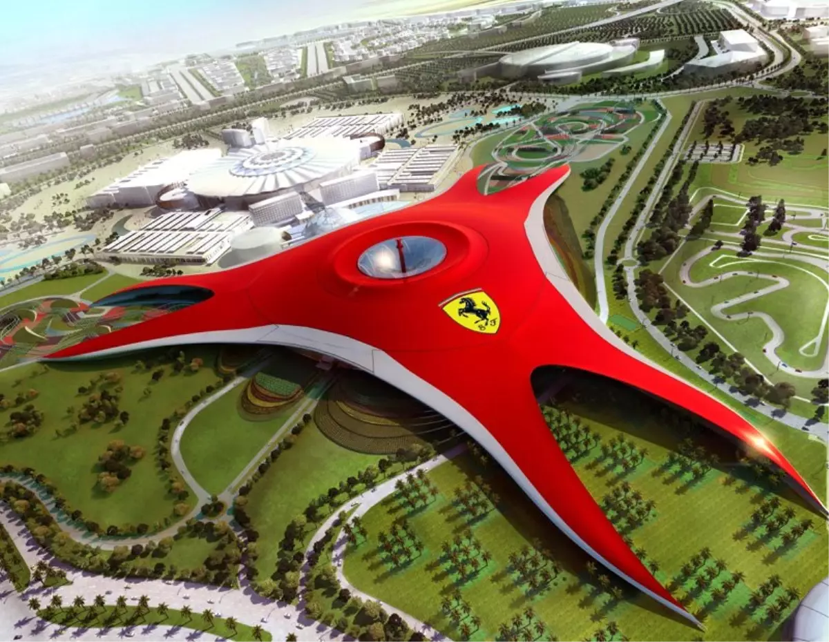 Ferrari World Abu Dabi\'nin Açılışı İçin Geri Sayım Başladı