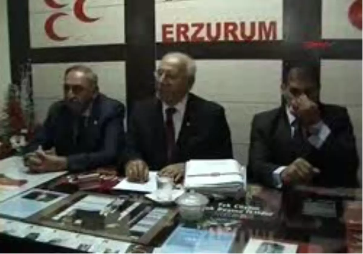 Erzurum - Mhp\'nin Yeni Selamı \'Hayırlı Günler\'