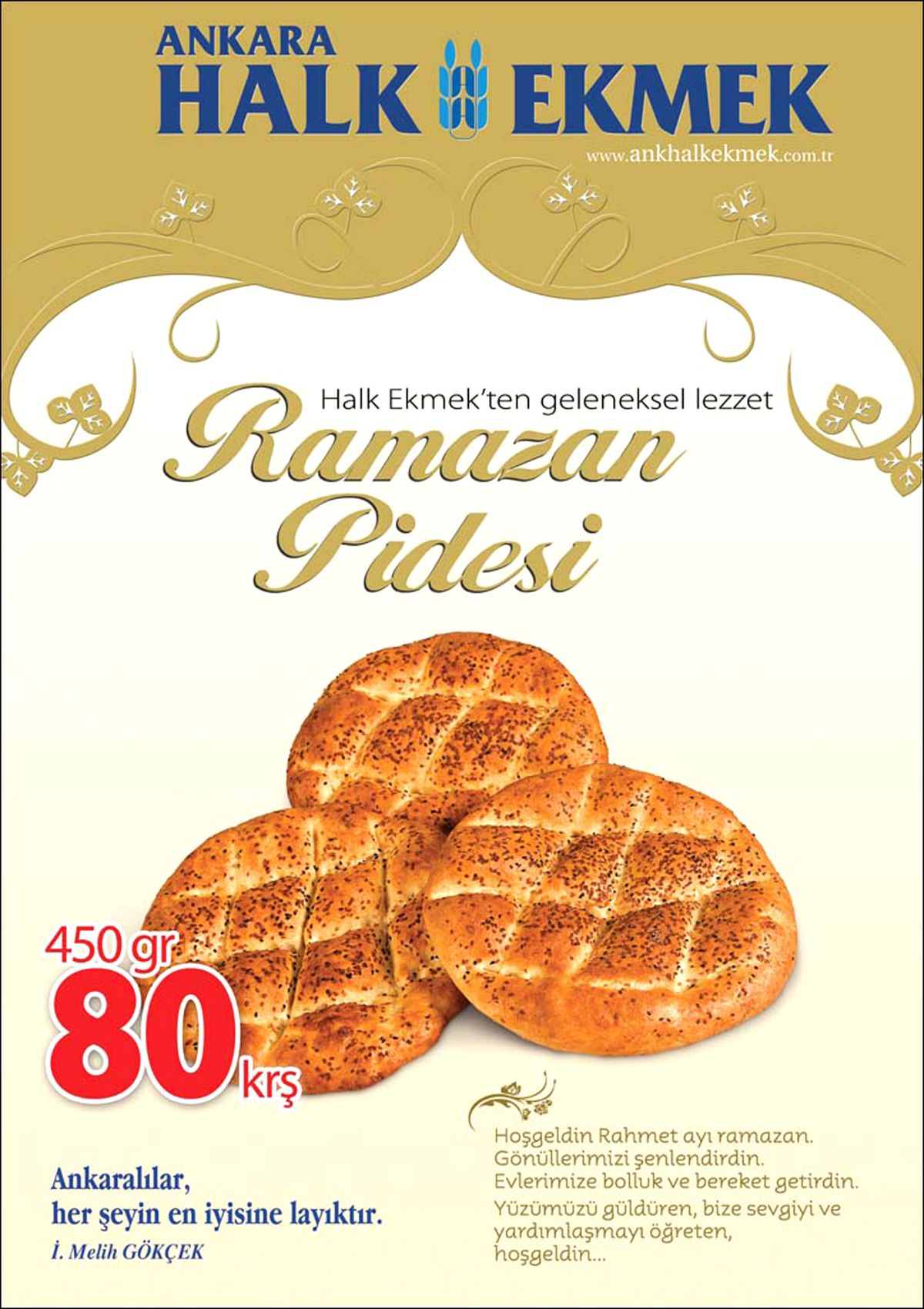 Halk Ekmek’ten Ramazan Pidesi