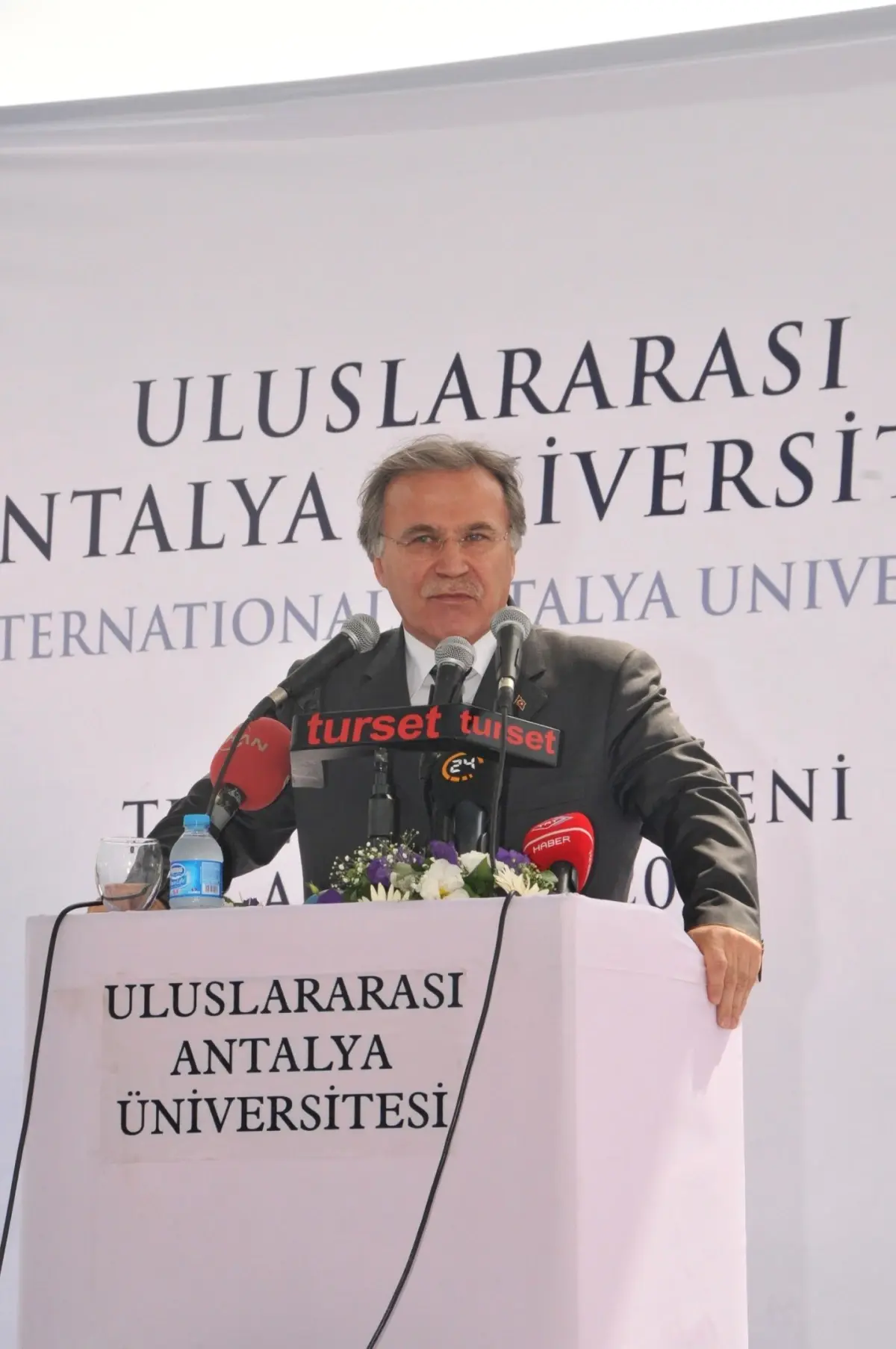 Uluslararası Antalya Üniversitesi Temel Atma Töreni Gerçekleştirildi