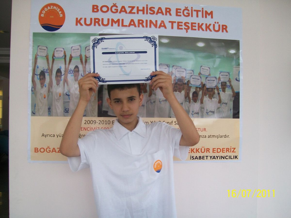 
6. Sınıf Sbs Türkiye Birincisi Rıdvan Yıldırım’ın Hikâyesi