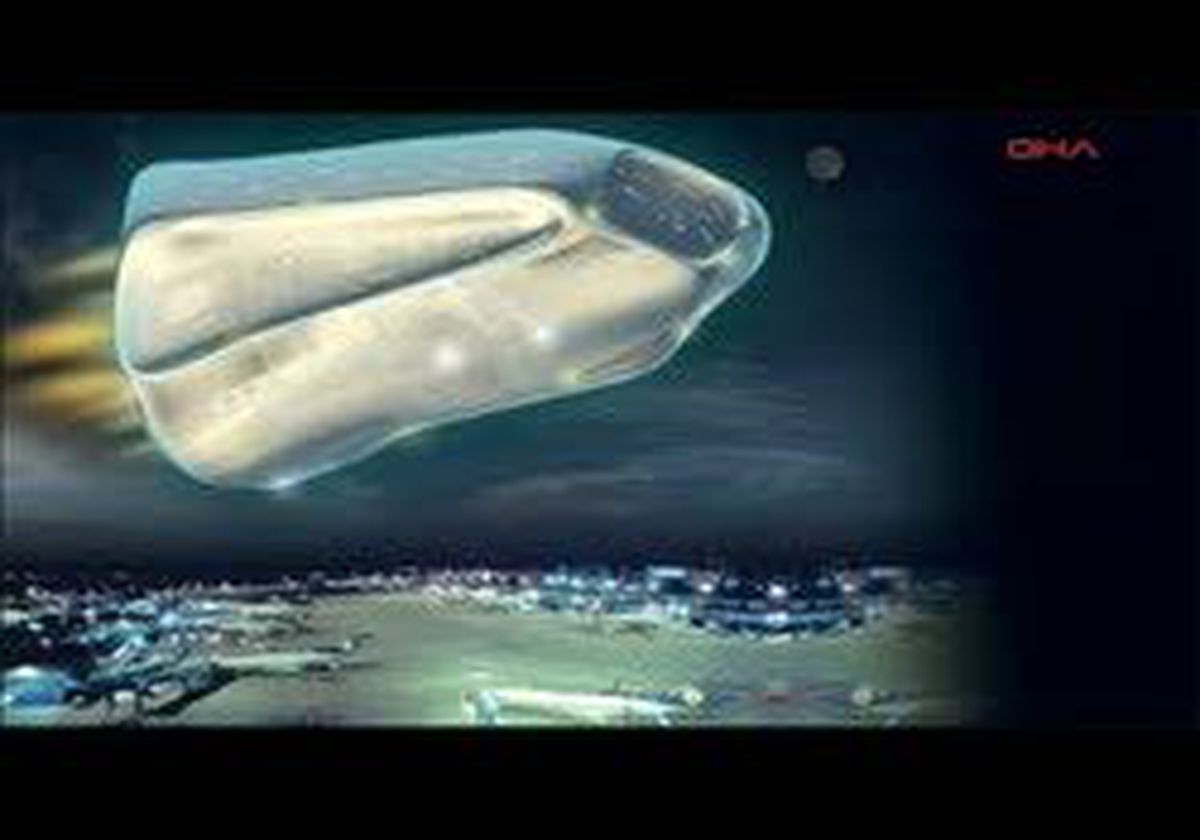 Manchester Semalarında Dev ?Ufo?
