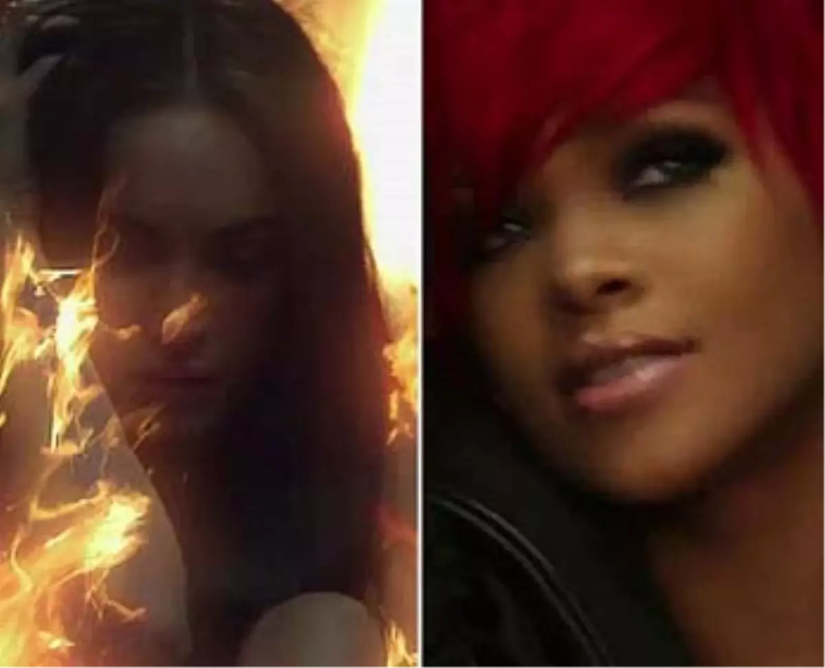 Megan Fox ve Rıhanna Aynı Klipte