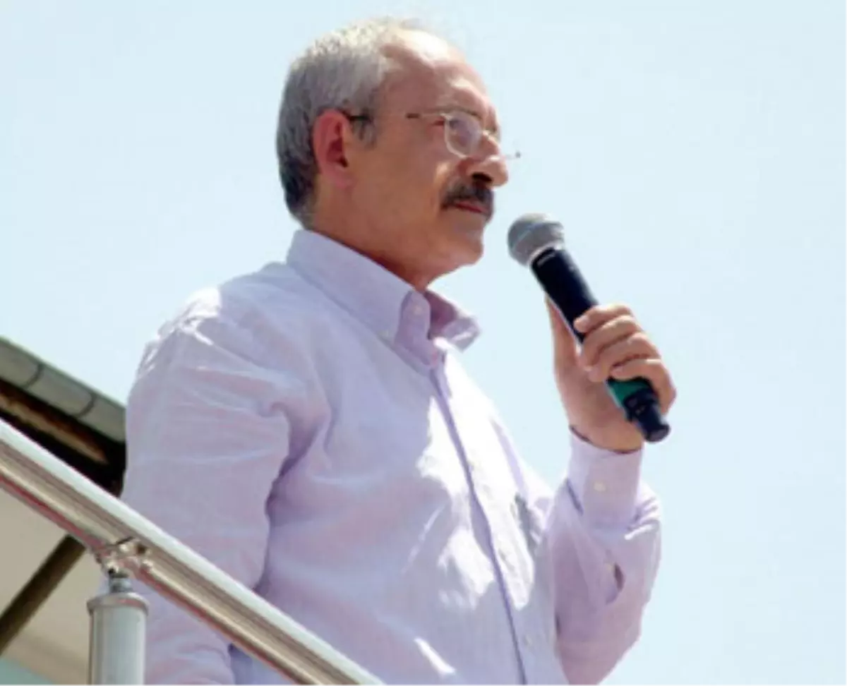 Kılıçdaroğlu: Recep Bey Candan Konuşamaz