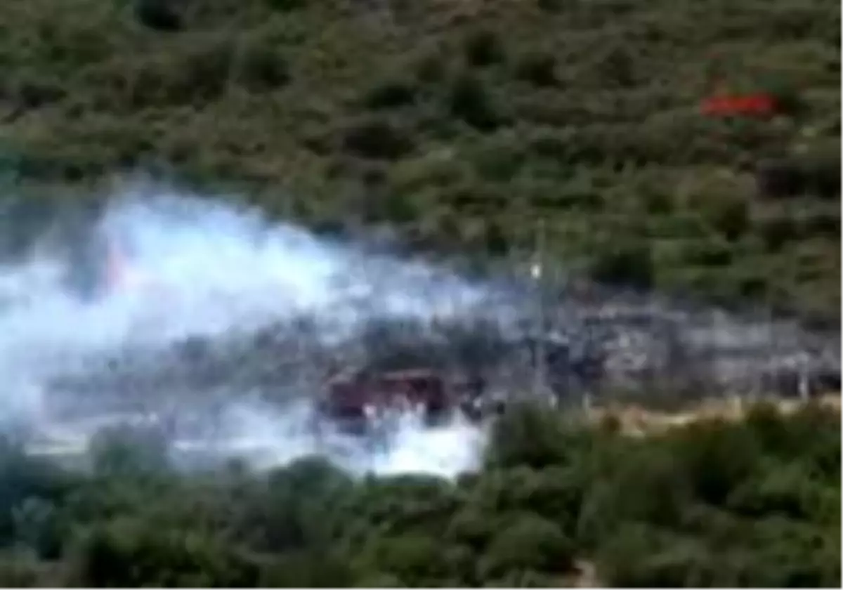 Datça´ Da Korkutan Yangın
Alevler Evlerin Duvarlarına Kadar Yaklaştı