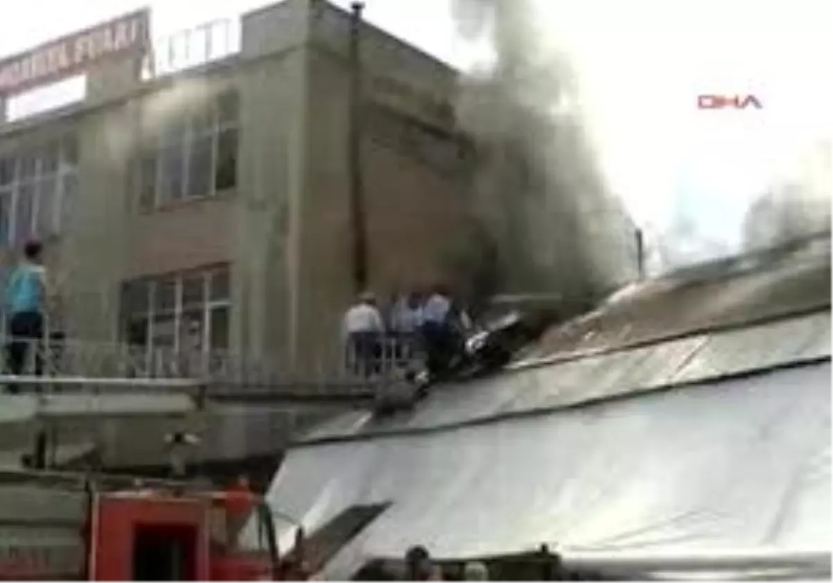 Muş - Otogardaki Yangın Muşluları Korkuttu