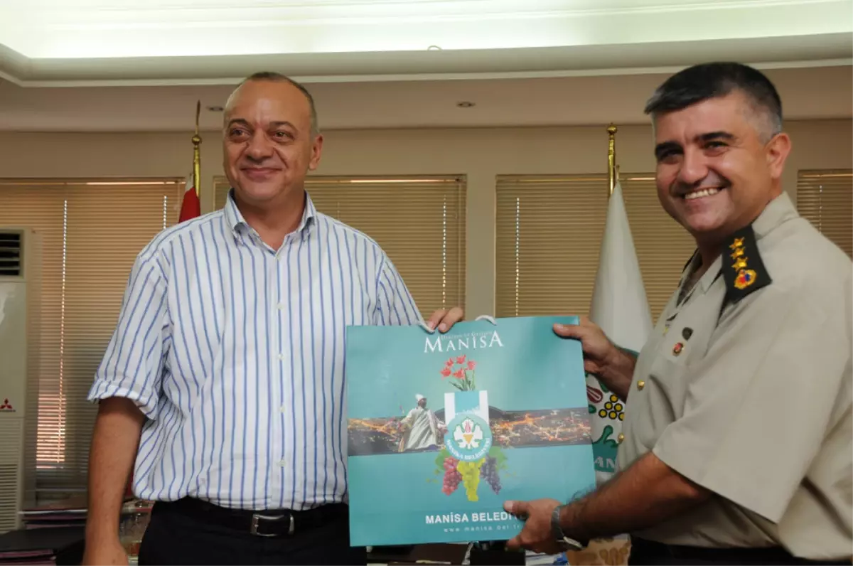 İl Jandarma Komutanı Albay Erol Başkan Ergün’ü Ziyaret Etti